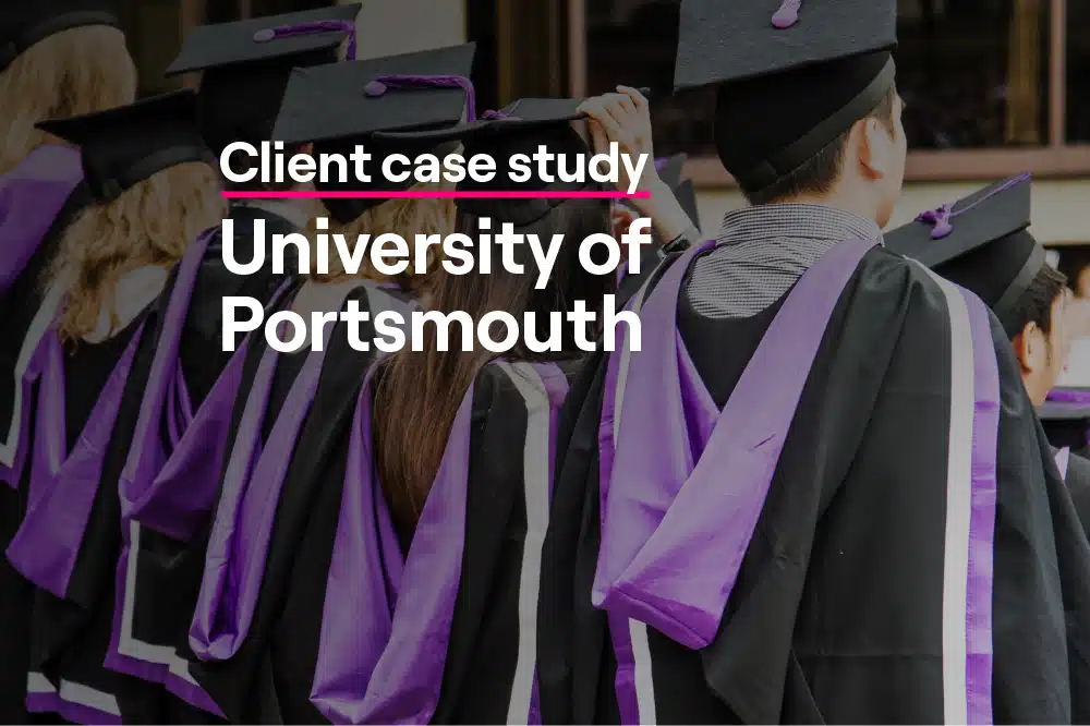 Client case study: university of portsmouth