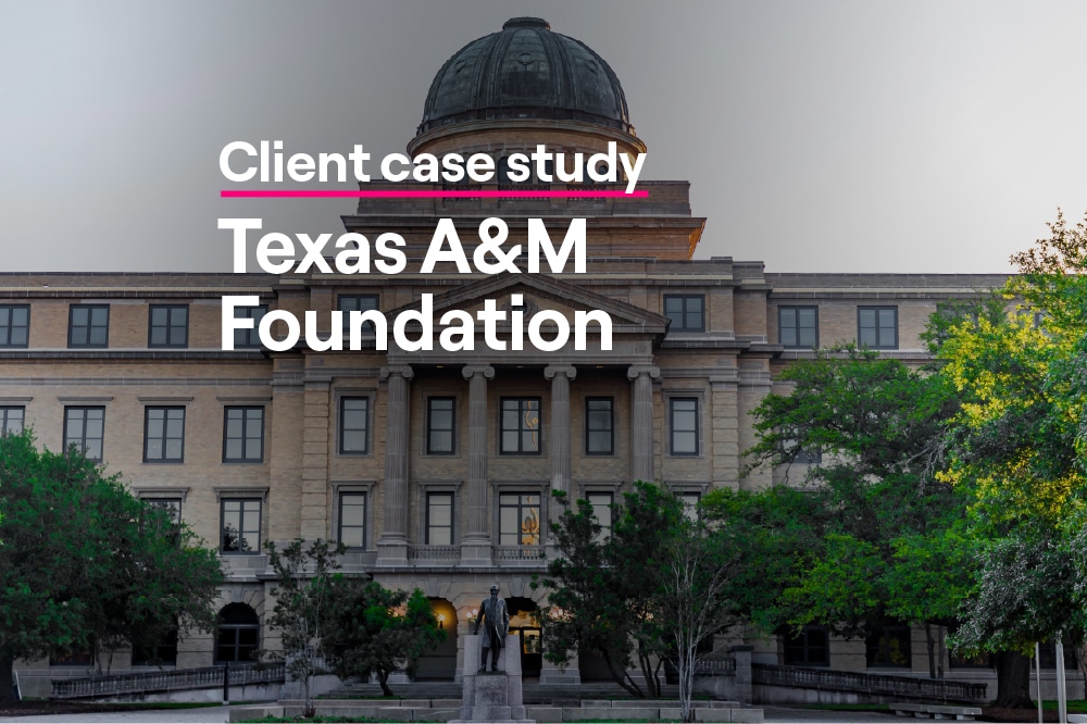 Texas A&M Case Study - leveraging donor profiles to seek high-value gifts