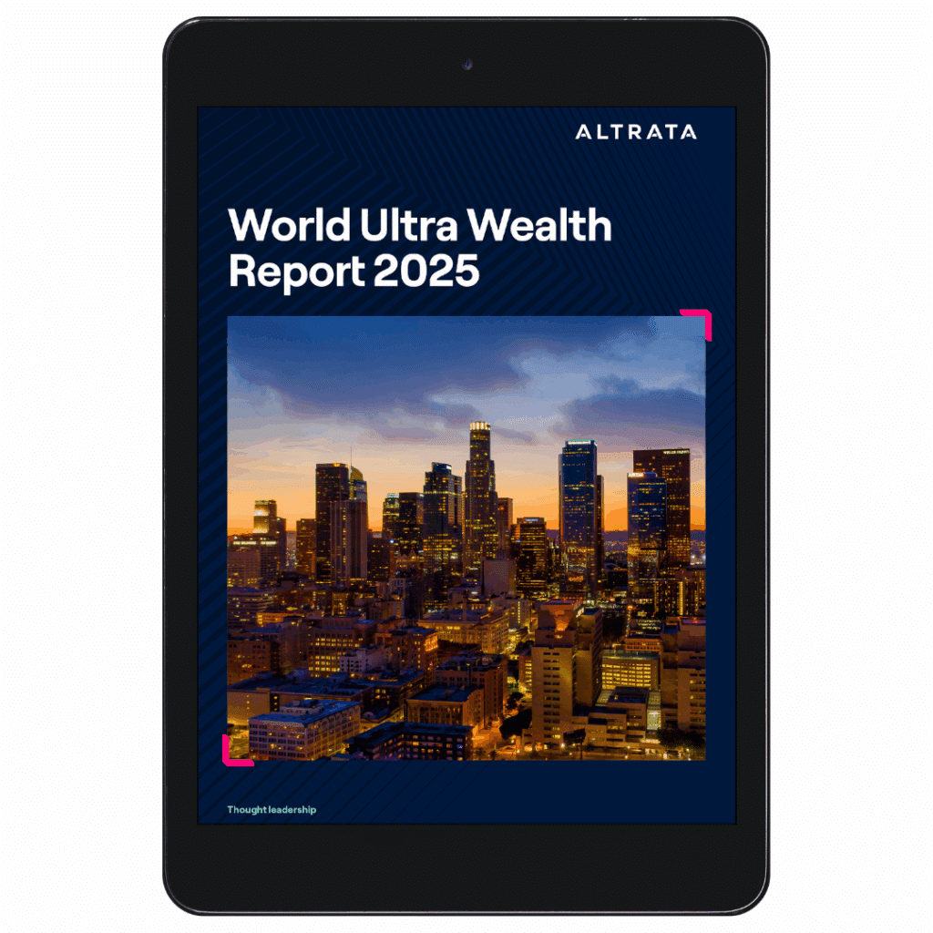 Read the 13th edition of Altrata's World Ultra Wealth Report 2025 for insight into the world's wealthiest individuals, wealth trends, and more.