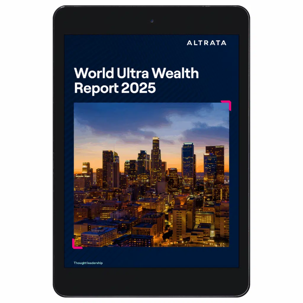 Read the 13th edition of Altrata's World Ultra Wealth Report 2025 for insight into the world's wealthiest individuals, wealth trends, and more.
