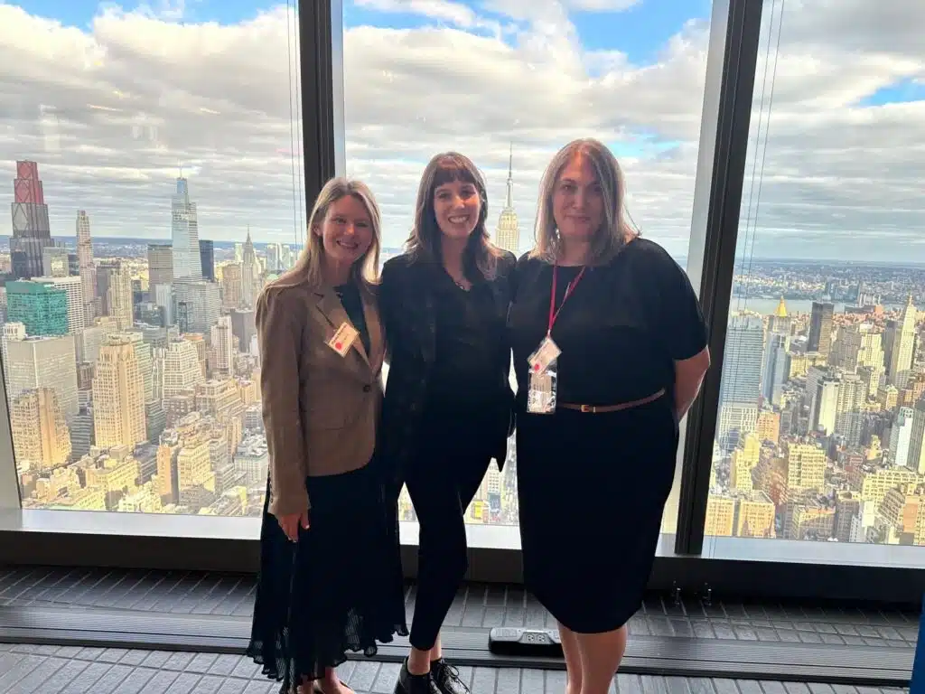 Altrata teammates pose for a picture