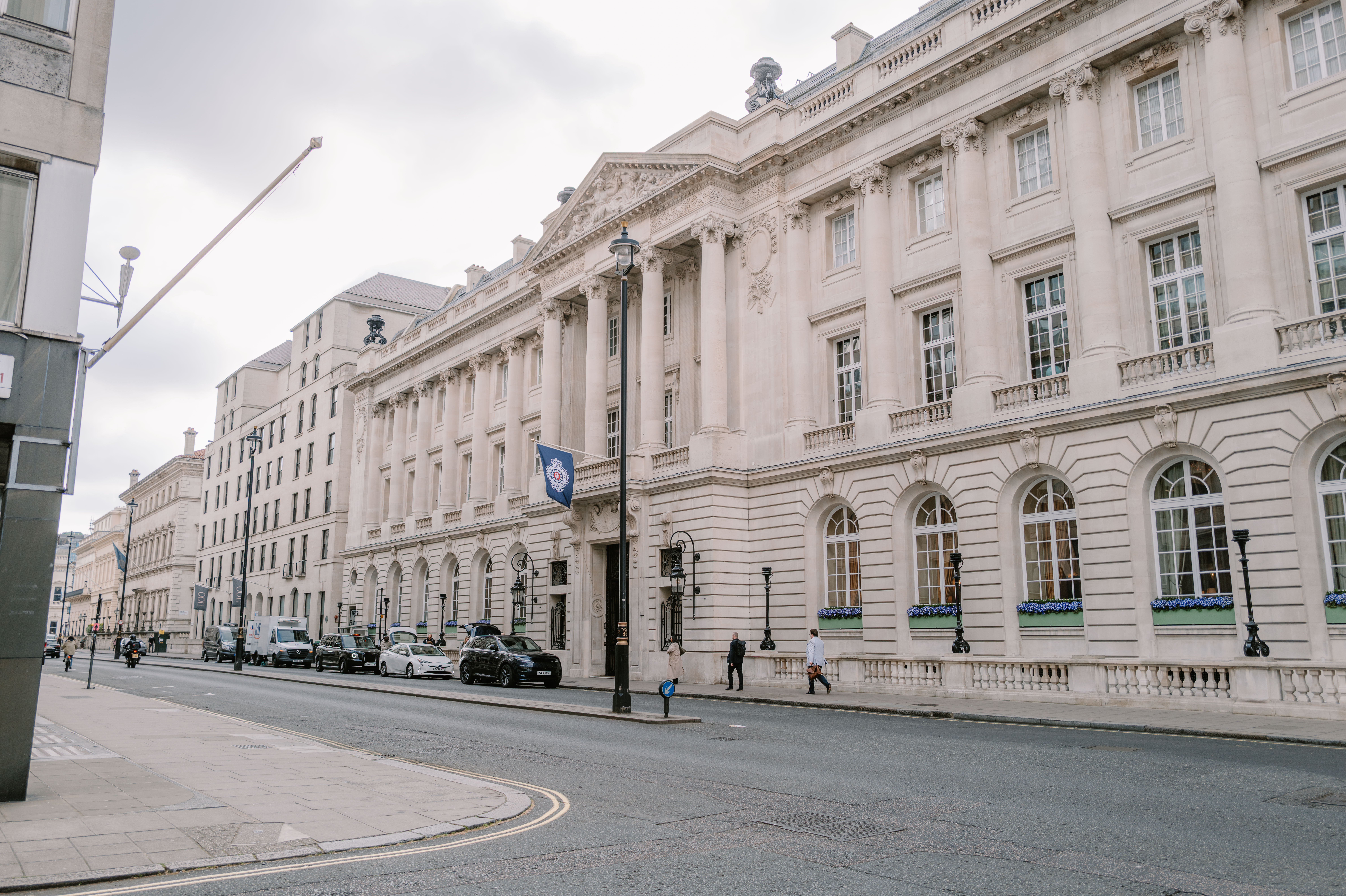 Exterior view of the Royal Automobile Club in London, venue for the Talking Philanthropy London 2026 event focused on the future of philanthropy and global giving.